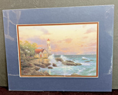 Thomas Kinkade “Beacon Of Hope” Collectors Print W/COA 73849-1 UNFRAMED