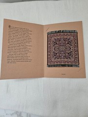 Miniature Franklin Mint Oriental Rug – SAROUK- in a Card