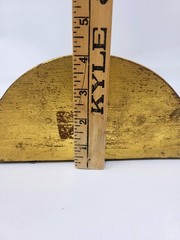 Pair Neoclassical Gold Gilt Wall Shelf Shelves Brackets Possible 1940s Italy Vgt