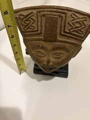 Pre-Columbian Veracruz Mexico Laughing Head Statue