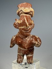 Pre-Columbian West Mexico Jalisco Terracotta Female Figure ca. 300 BCE-300 CE