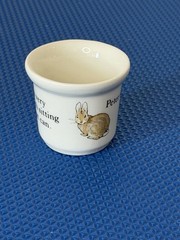 Vintage 1980s Wedgewood Bone China Featuring Peter Rabbit Plate Bowl 2 Cups