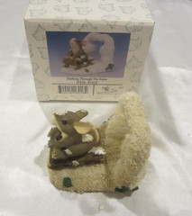 Charming Tails Dashing Through The Snow Item 87/624 Original Box & Packaging