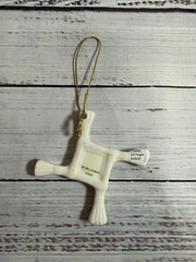 Liffey St. Brigid’s Cross Shamrock Ornament and Irish Angel St Patrick’s Day