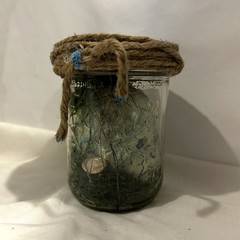 Haint Jar™ Appalachian Folk Horror Doll, Relic Oddity, Gothic, Handmade OOAK
