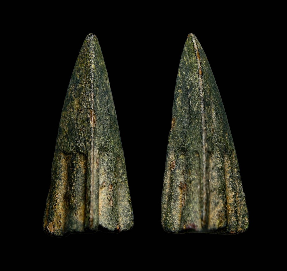 Ancient Judaea Trilobate Arrowhead Biblical Artifact 21mm Authentic Antiquity