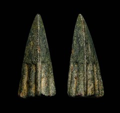 Ancient Judaea Trilobate Arrowhead Biblical Artifact 21mm Authentic Antiquity