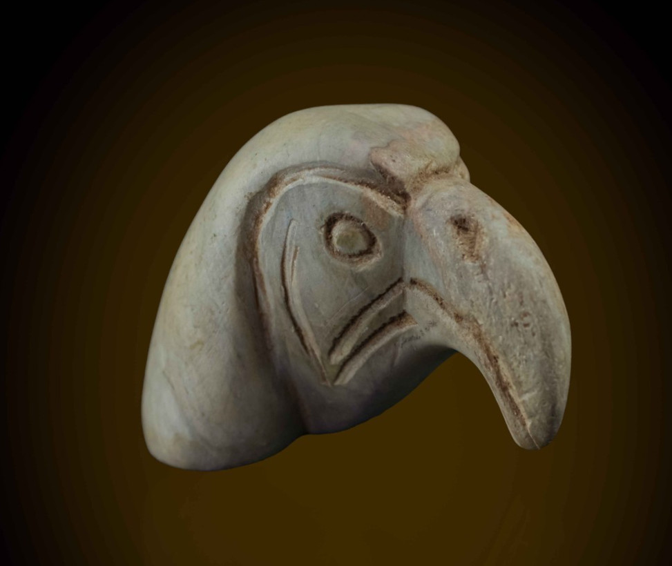 Authentic Antique Ancient Egyptian Thoth Ibis Head Figurine Rare BC