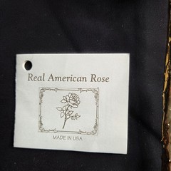 VTG 24K Gold Dipped “Real American Rose” 11.5”Keepsake With Tag