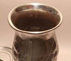 1932 POULSBO vtg norwegian silver vase antique norge flower Thorvald Marthinsen