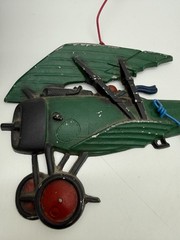 Vintage Set of Metal Diecast Airplanes Collectible Decor Wall Art 1975 by HOMCO