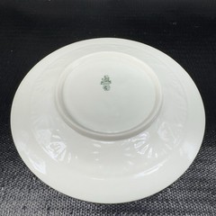 Belleek Christmas 9inch Plate Dish Fine Porcelain 1976 Dove of Peace Ireland VTG