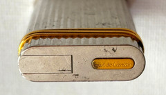 Antique Rare Must de Cartier Paris 1989 Pillendose/Pill Box Steel gilded