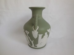 Wedgwood Sage Green Jasperware Portland Vase