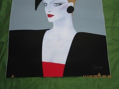 Lithograph Razzia 1980s Large Unframed Poster for Harrod’s Department Store