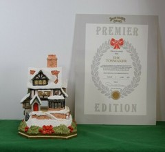 David Winter Premiere The Toymaker, Signed Mint in box with COA #1843/3500