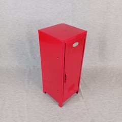 Vintage 1990’s Y2K Red Mini Metal Locker Storage 11”