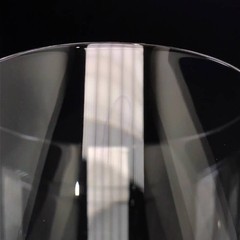 Baccarat Rock Glass Crystal Clear 10oz Used with Box