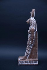 Authentic Ancient Egyptian Antiquities Sekhmet Black Granite Statue Egyptian BC