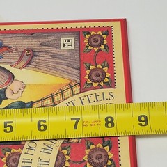 Mary Engelbreit Art Wall Plaque Colorplak THE HAND OF AN OLD FRIEND Sunflowers