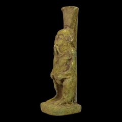 Authentic Ancient Egyptian Antiques Rare Bes God Stone Statue Figure BC