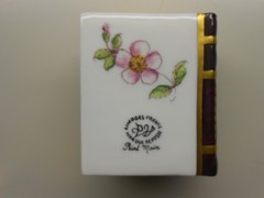 RARE Authentic Limoges Box France – Book of Perfumes with Bottle – PV Company