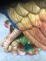 Fitz & Floyd Lg. Ceramic Rooster Coq Du Village Country Classic Cottage French
