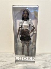 Barbie Signature Looks Model #10 Dark-Brown Straight Hair Tall MTM Simone