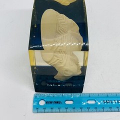 Rare Colombia Veracruz Laughing Head Statue In Resin Governor Patricio Calero 26