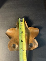 3 Copper Pieces Vase Tray & Star Shaped Decoration