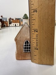 Mudlen End Studio Felsham Suffolk Pottery Miniature House Cottage School/ Church