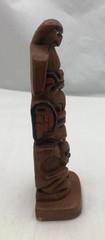 VINTAGE SHAMANS THUNDERBIRD WHALE And BEAR TOTEM POLE British Colombia