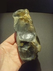 Lower Paleolithic – Early Acheulean elongated lateral scraper. c.450,000 BP.