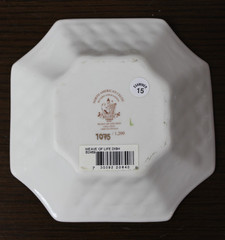Belleek Weave Of Life Basket Weave & Shamrock 5.5″ Limit Ed #1075 of 1,200