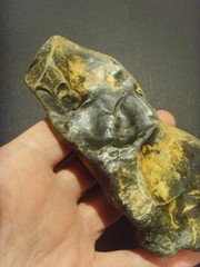 Lower Paleolithic – Early Acheulean elongated lateral scraper. c.450,000 BP.
