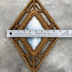Vintage Homco Home Interior Plastic Faux Wood Wall Art Hanging Plaque Set of 4
