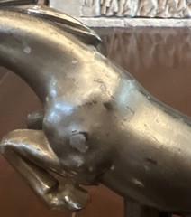 Nuart Creations Jumping Horse Cast Metal Bookends Art Deco Pair Book End