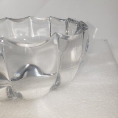 Godinger Ireland Shannon 24% Lead Crystal Pumpkin Fall Halloween Thanksgiving