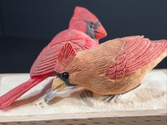 Hallmark Marjolein Bastin Nature’s Sketchbook Cardinal Birds Trinket Box 1990s