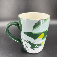 Starbucks 10 Oz Ceramic Coffee Mug With SPASH Multicolor Tropical Style Mug Cup