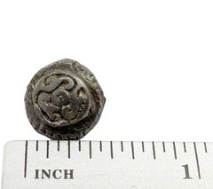 Ancient Viking Bronze Mount – Triskelion Symbol Decorative Plate