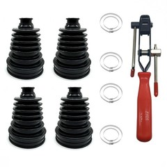 Small Shaft Universal CV Boot Kit,Upgrade Thick Silicone Constant Velocity Joint