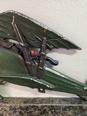 Vintage Sexton Metal Airplane Wall Hanging / Wall Art