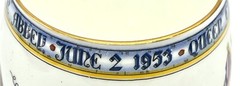 Queen Elizabeth II Coronation Cup Aynsley Bone China England 1953
