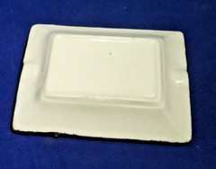 Vintage Un marked Weeping Bright Gold. 22K Gold Ashtray Hand Made in USA