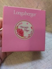 VTG 2000 Longaberger “Horizon Of Hope” Basket Tie-On