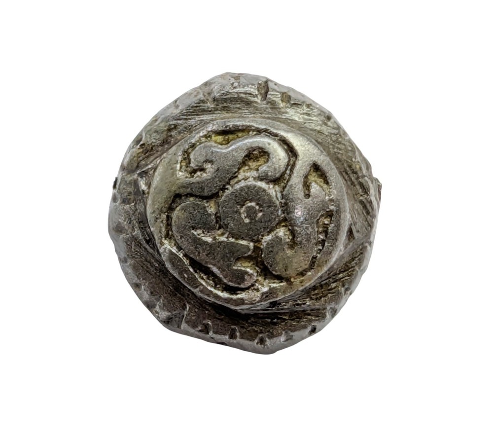 Ancient Viking Bronze Mount – Triskelion Symbol Decorative Plate