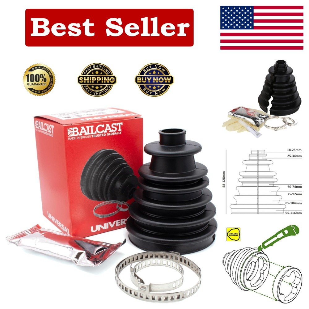 Universal CV Joint Boot Replacement Kit – Easy DIY Protection for Your Vehicle