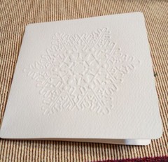 Vintage Snowflakes Etched Square Austria Lead Crystal Candy Dish Candle Holder