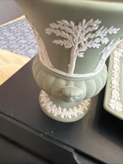 Wedgewood Jasper Vase And Plate Small Plate